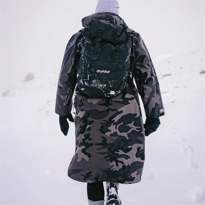 2023 Dryrobe ko-Kompressionsrucksack CP - Schwarz